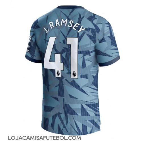 Camisa de Futebol Aston Villa Jacob Ramsey #41 Equipamento Alternativo 2023-24 Manga Curta